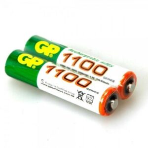 2 بطاريات قابلة للشحن aaa GB batteries AAA - 1100mAh