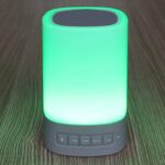 صب بلوتوث مضيء باللمس 7 ألوان - Touch speaker with light 7 colors